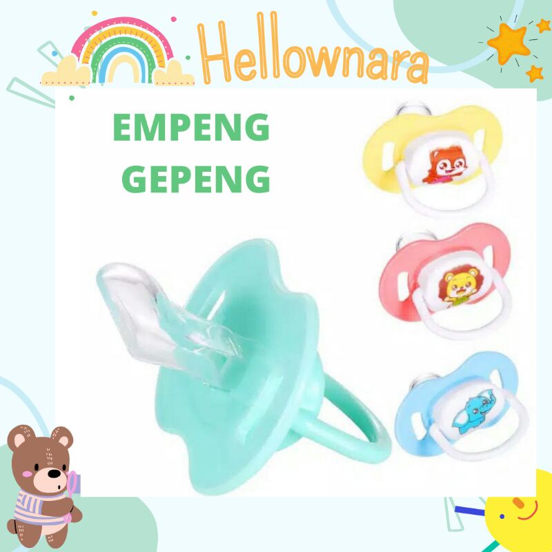 DOT GEPENG / DOT BAYI MURAH / EMPENG BAYI MURAH / DOT SILIKON / EMPENG SILIKON BENTUK GEPENG / DATAR