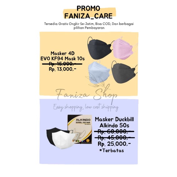 Masker Duckbill KF 94 DUCKBILL ALKINDO