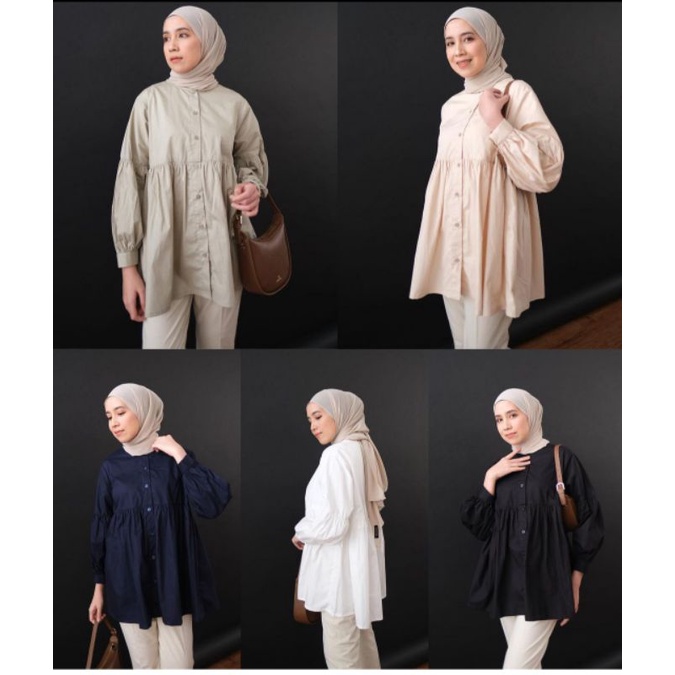 PEPLUM BLOUSE-NHS.LOOKS