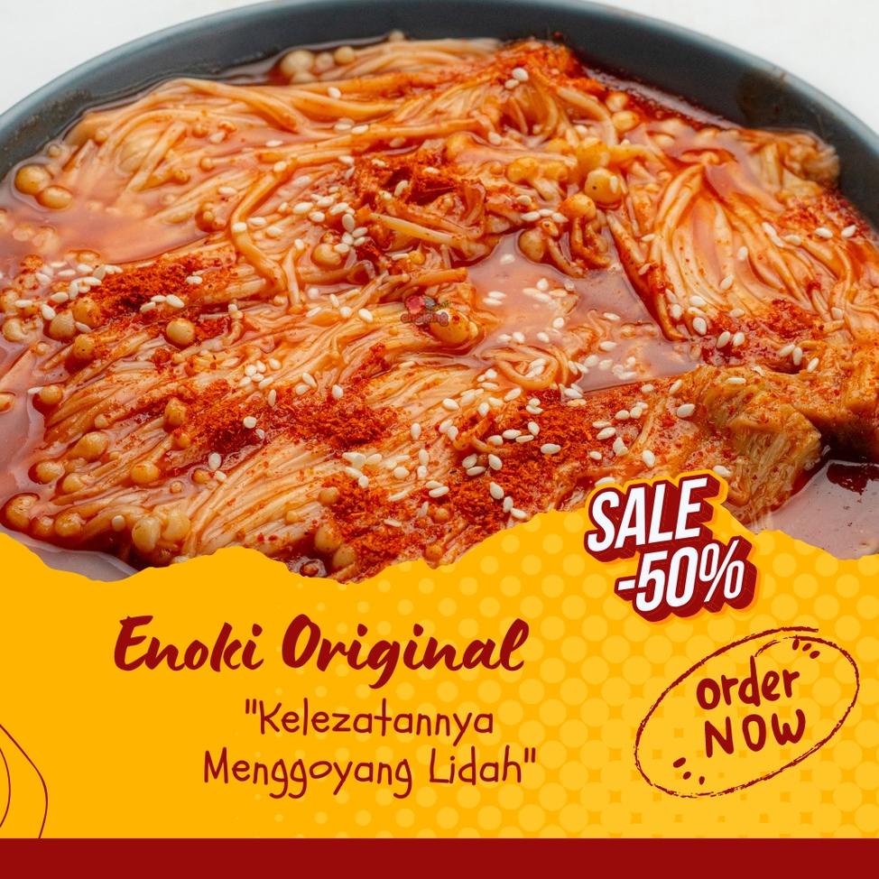 

Harga Promo.. Enoking Original~ Jamur Enoki Instan Halal by ENOKING 08