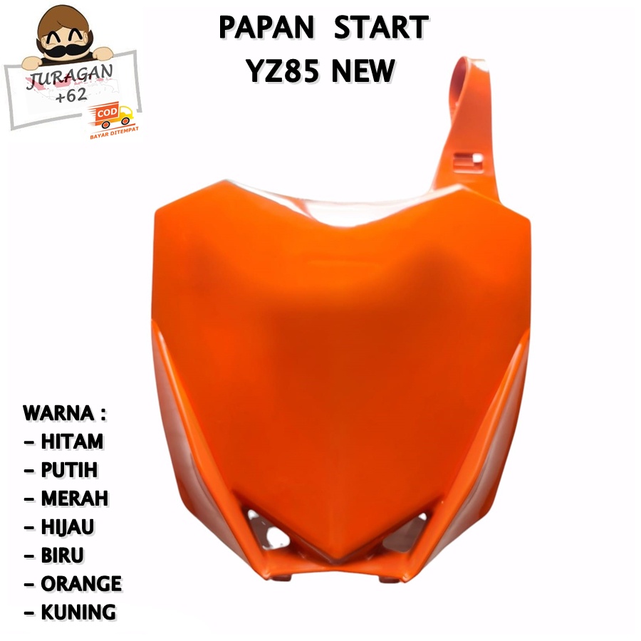 PAPAN NOMOR START YAMAHA YZ 85 YZ85 NEW