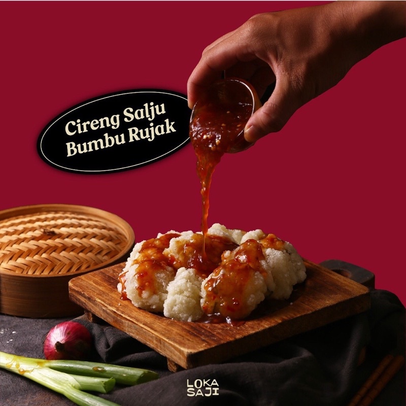 

Cireng Salju Bumbu Rujak