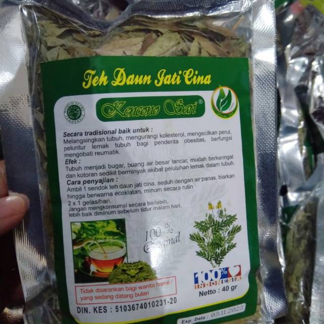 

teh daun jati cina