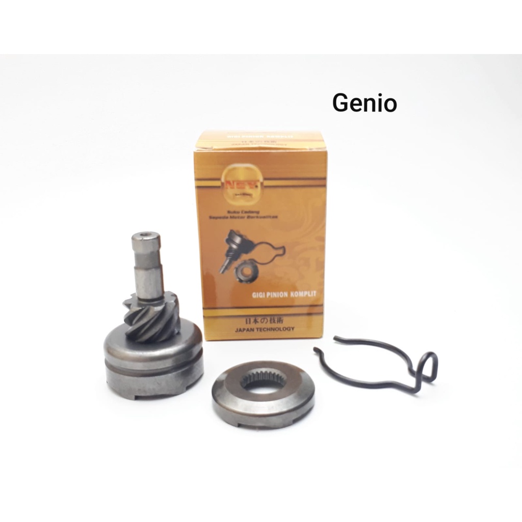 Gigi Pinion Komplit Gear Engkol Kick Stater Selahan Karbu Gigi Stater Pinion Honda Genio