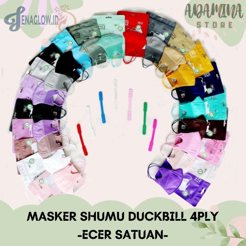 MASKER SHUMU DUCKBILL 4PLY SATUAN MASKER SHUMU DUCKBILL ECER