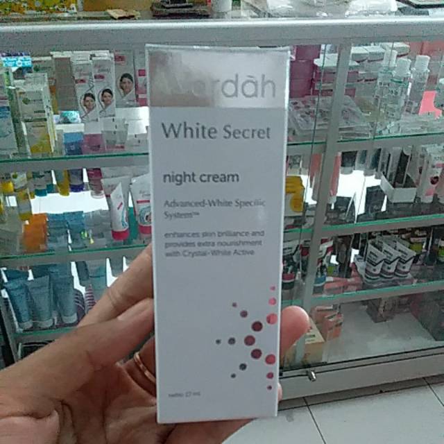 Wardah white secret night cream