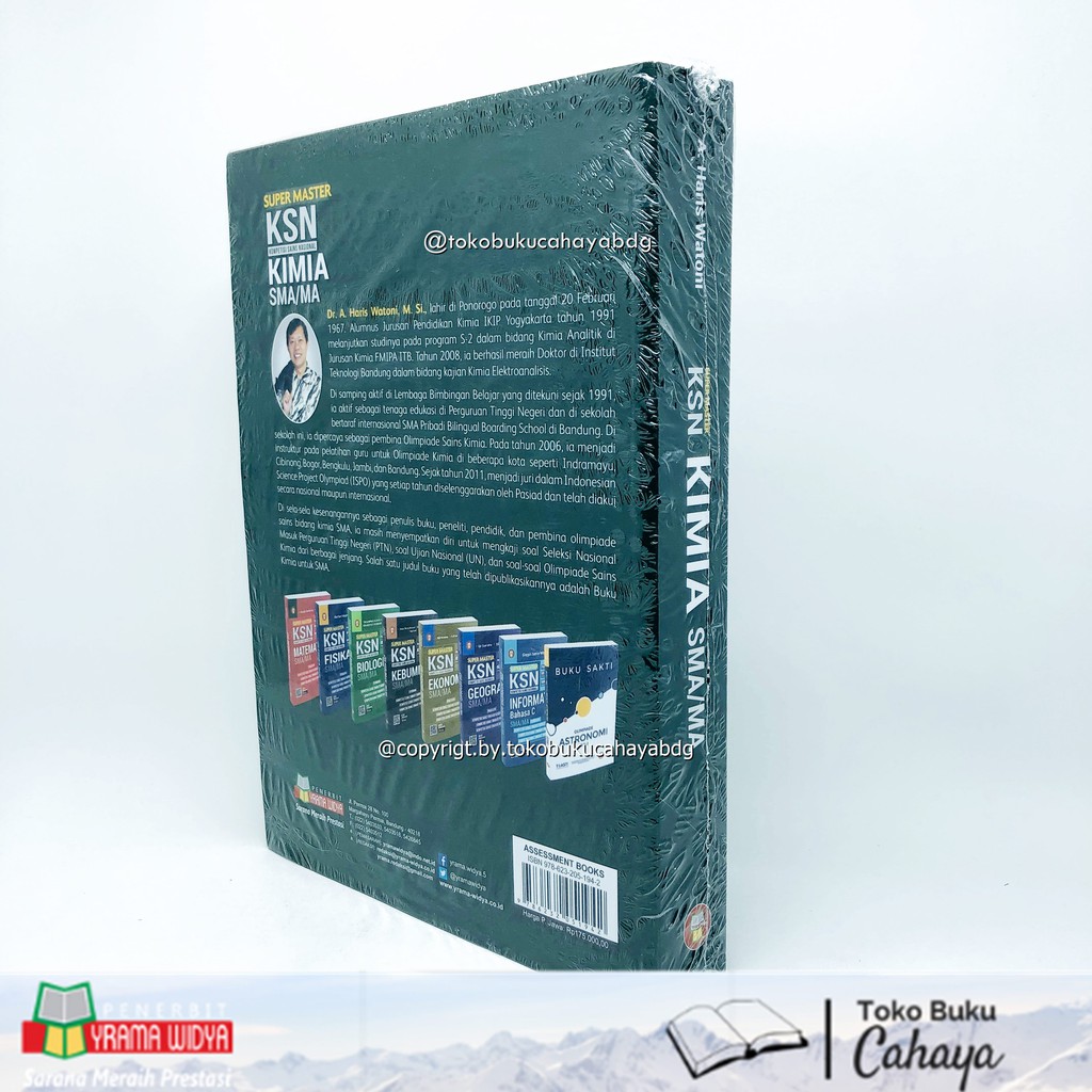 Buku Olimpiade Super Master KSN Kimia SMA/MA - Penuntun Menuju ICHO Yrama Widya Original 100%-2