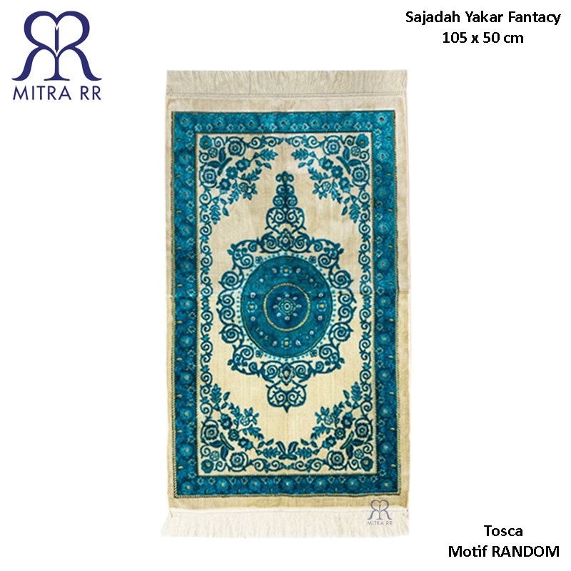 Sajadah Turkiye Turki Yakar Fantasy Ukuran Midi Sedang 50x100 cm