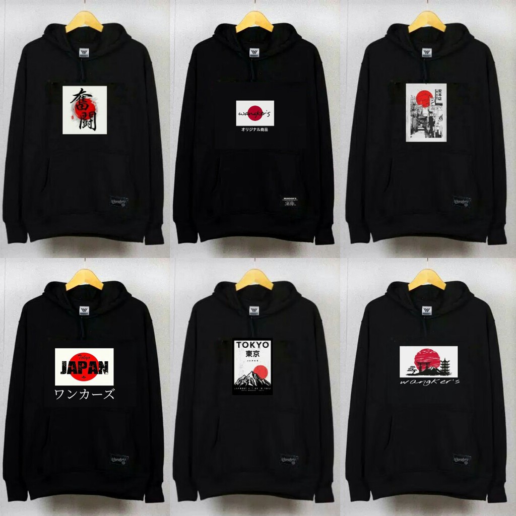 Sweater Hoodie Jaket Pria Sweater Unisex Jaket Japan Sweatet Tokyo