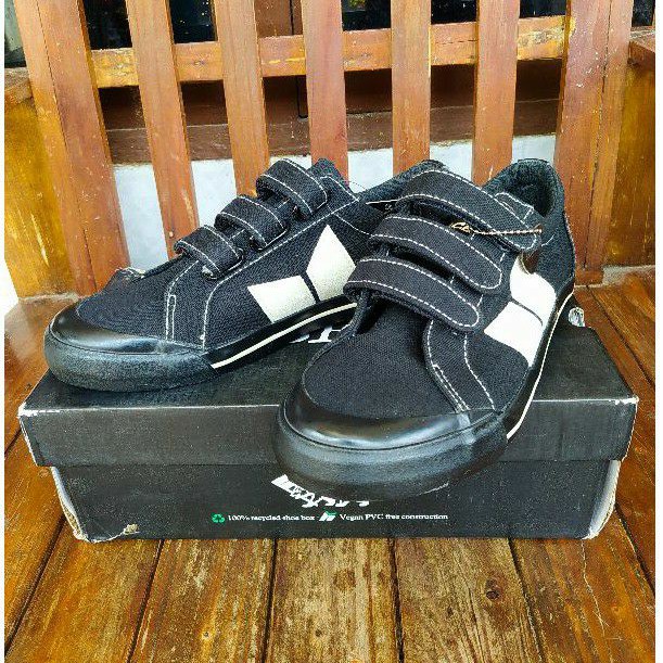 Macbeth Eliot black cement velcro- Macbeth velcro- Eliot velcro- sepatu Macbeth