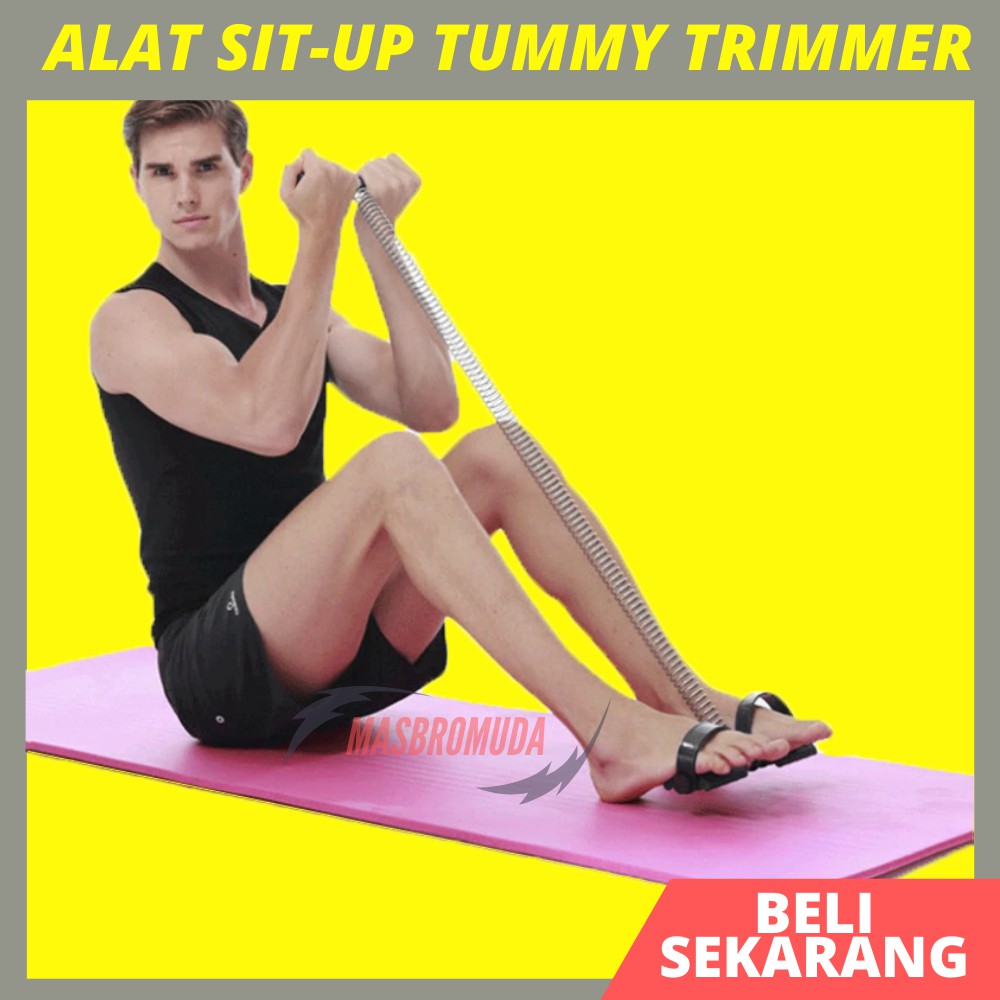 TUMMY TRIMMER ALAT FITNESS RUMAH PERLENGKAPAN GYM TUMY TRIMER PENGECIL PERUT BUNCIT BJ09