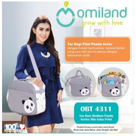 OMILAND - TAS BAYI OMILAND SERIES PANDA - TAS BAYI MURAH - OBT 4311