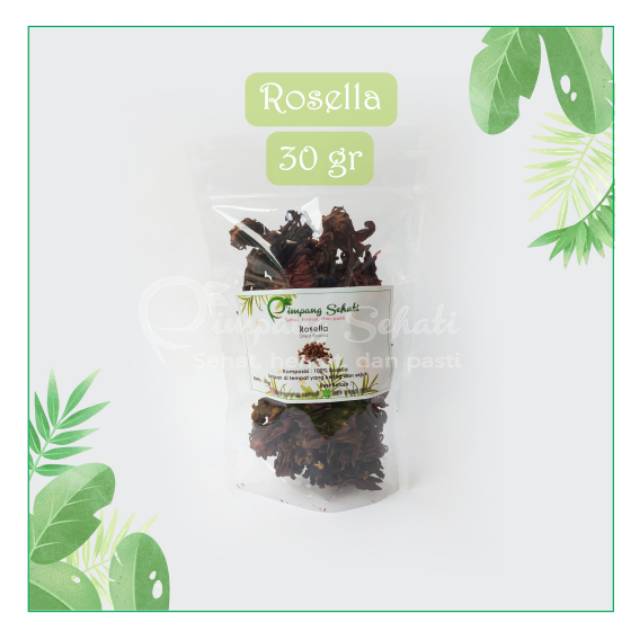 

Rosella 30 gr / Dried Rosella / Rimpang Rempah Empon Sehati