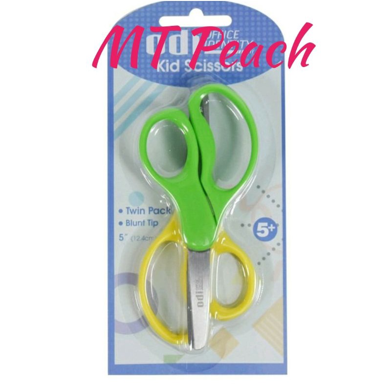 

SET 2 PCS GUNTING DENGAN UJUNG TUMPUL ODI 12.4CM SCISSORS BLUNT TIP