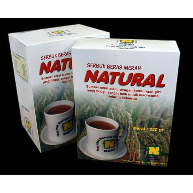 

Serbuk Beras Merah Natural 500 gram