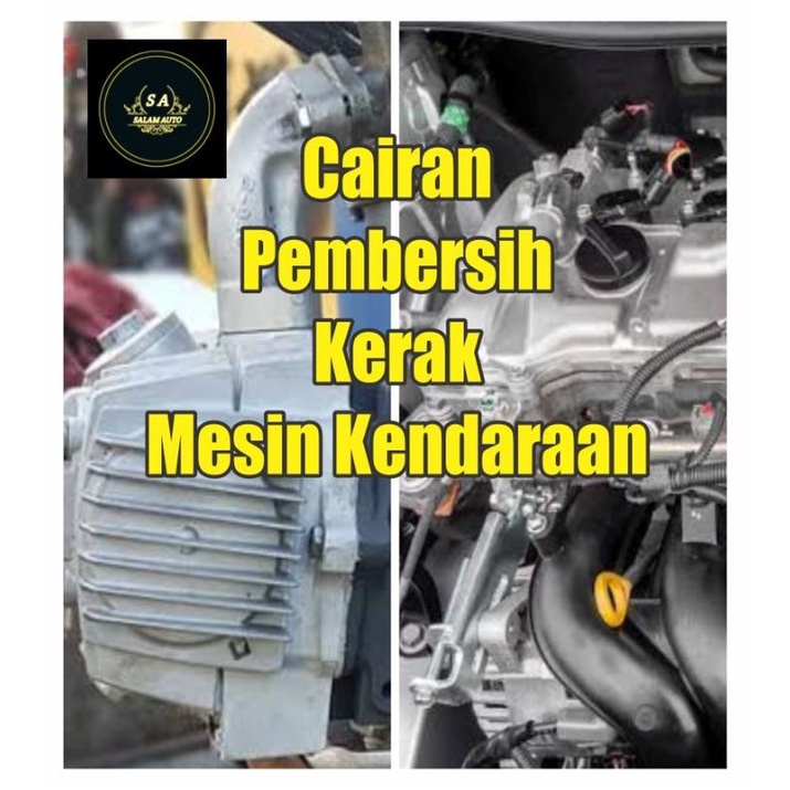 Cairan pembersih kerak mesin kendaraan 500ml