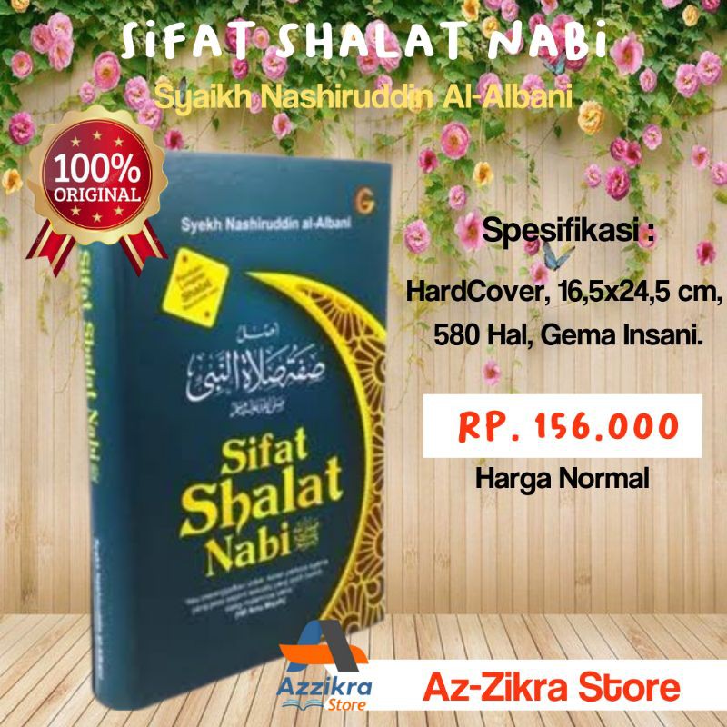 Buku Islam Sifat Solat Shalat Nabi Pedoman Salat Ala Nabi Nasiruddin Al Albani GIP (Original Book)