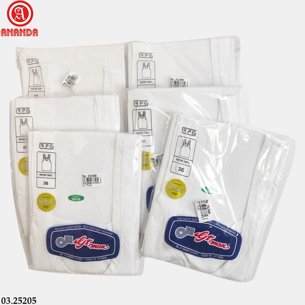 Singlet Pria Gt Man / Singlet Gt Man Pria Dewasa / Singlet Gt Man Cowok/Kutang Original, Katun Asli