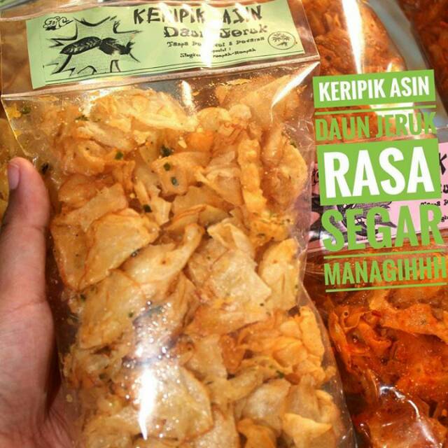 

Keripik Asin Daun jeruk