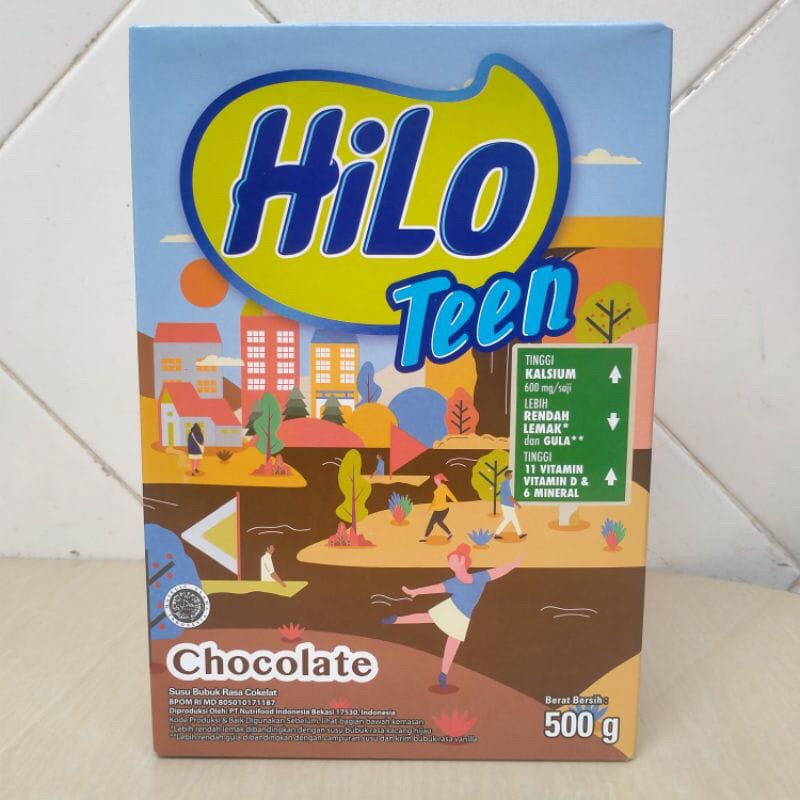 

Hilo Teen Coklat & Vanilla Caramel 500gr