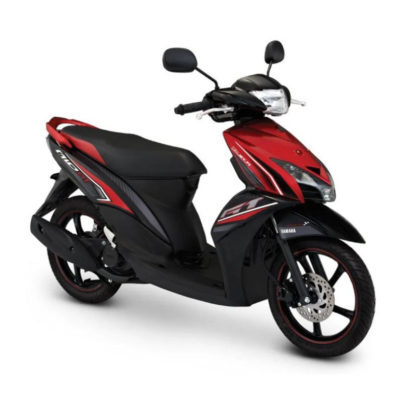 Stiker Body & Lis Bodi & Striping Mio Gt 2014 Hitam Merah