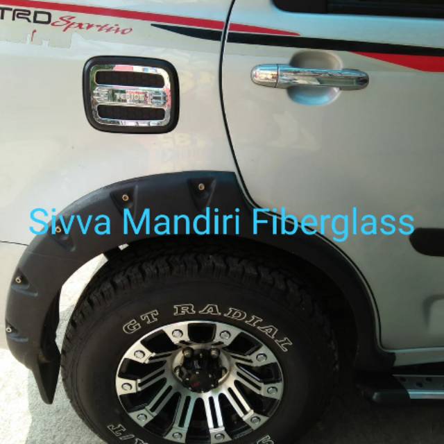 Over Fender New Terios Tahun 2011-2015 Model Baut L Fiberglass Premium