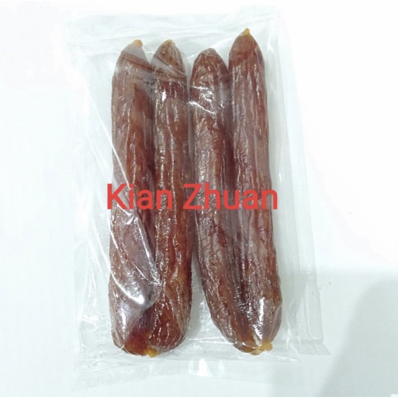 Lapchiong 4btg / Sosis Babi cap Kelelawar Repack / Lap Chiong sosis non halal