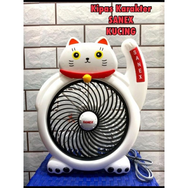 KIPAS ANGIN KARAKTER SANEX / MINI FAN KARAKTER SANEX