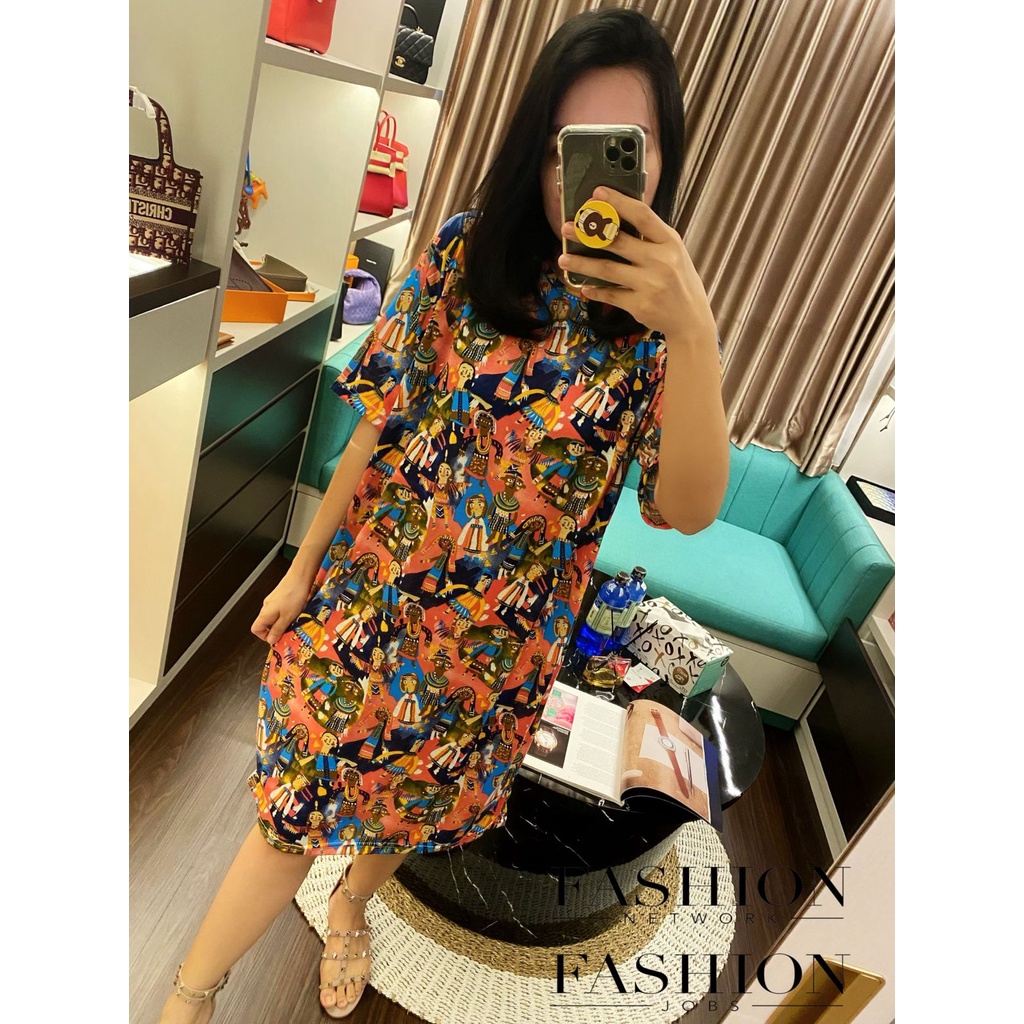 VS GG - ASLI JUMBO baju DRESS big size INDY GIRLS - konveksi murah
