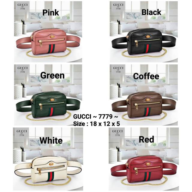 GUCCI WAIST BAG 7779
