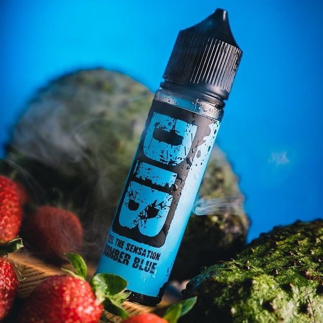 LIQUID DIB FEEL THE SENSATION BOMBER BLUE GLU KILLER SOURSOP STRAWBERRY 60ML 3MG