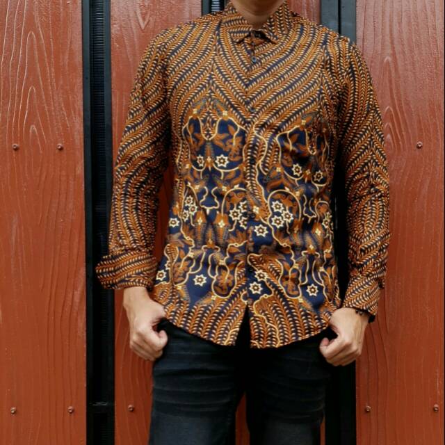 LKEMEJA BATIK PRIA SLIM FIT BAJU BATIK PRIA SLIM FIT BATIK KATUN