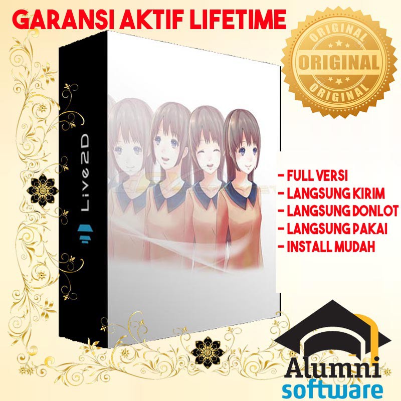 [FULL VERSION] Live2D Cubism PRO 3 Software Animasi - GARANSI AKTIVASI