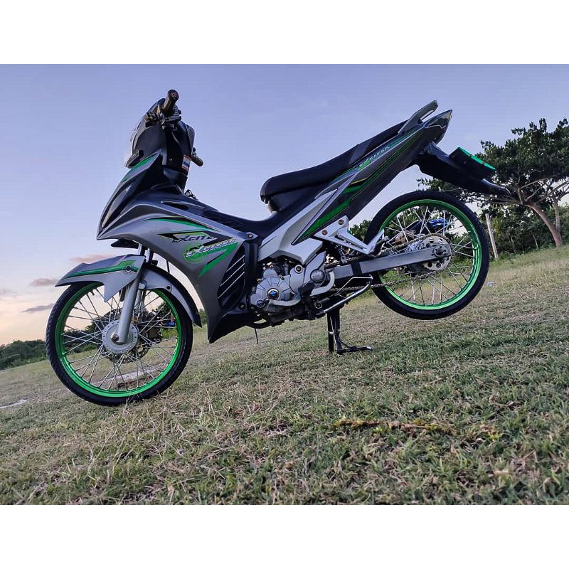 STRIPING STIKER JUPITER MX 135 EXCITER TRANSPARAN CUSTOM