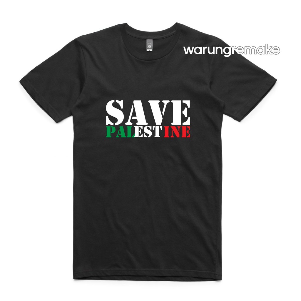 KAOS T-SHIRT SAVE PALESTINE