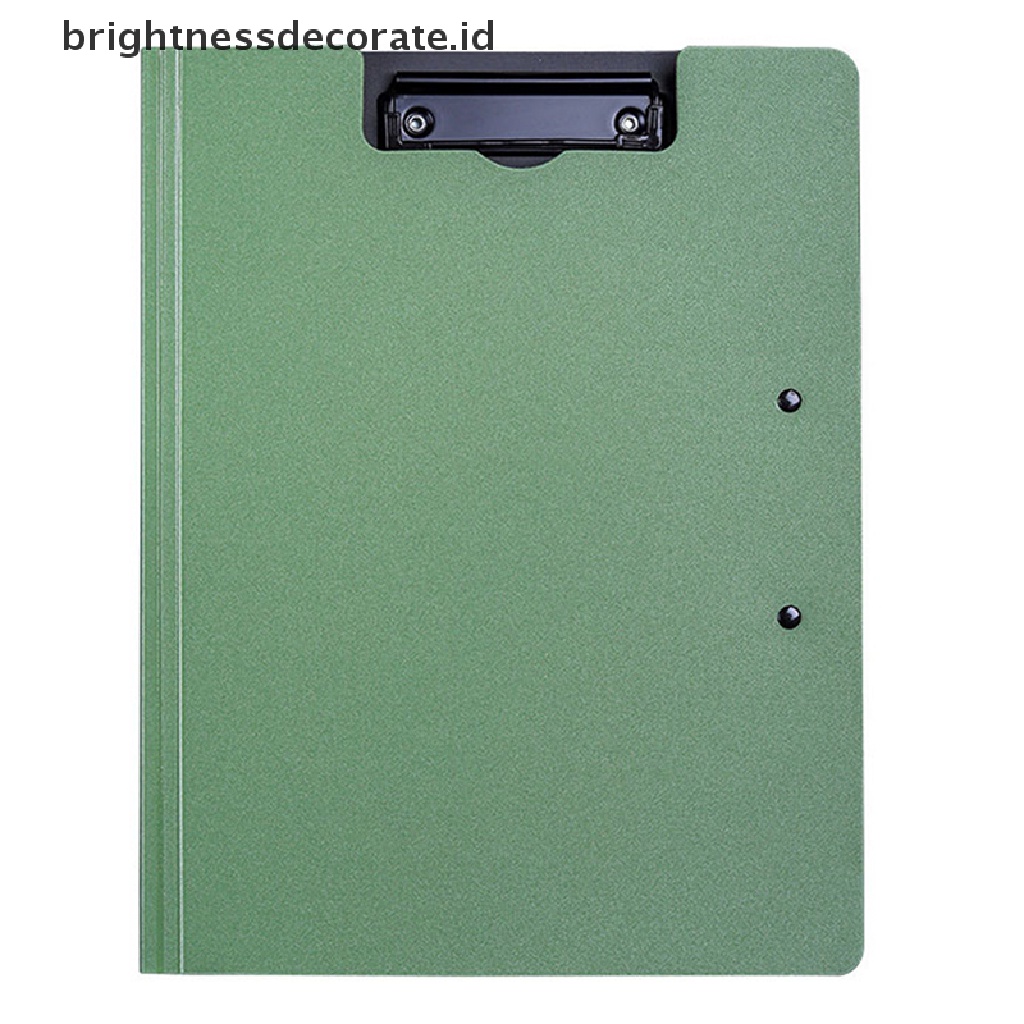 [birth] A4 File Folder Clipboard Writing Pad Memo Clip Board Double Clips Organizer [ID]