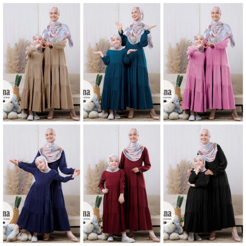 FALOVA YASNA GAMIS RAYON BUSUI MOM AND KIDS
