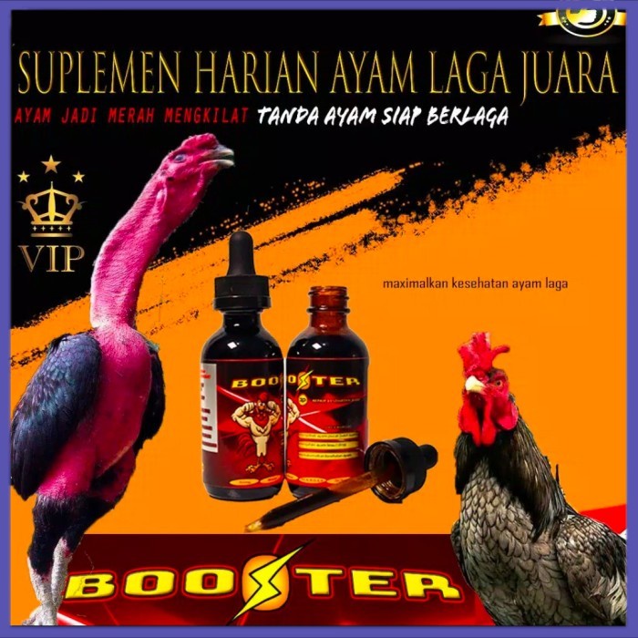 

✔ COD ✔ BOOSTER MULTIVITAMIN SUPLEMEN JAMU AYAM TARUNG HERBAL RAWATAN