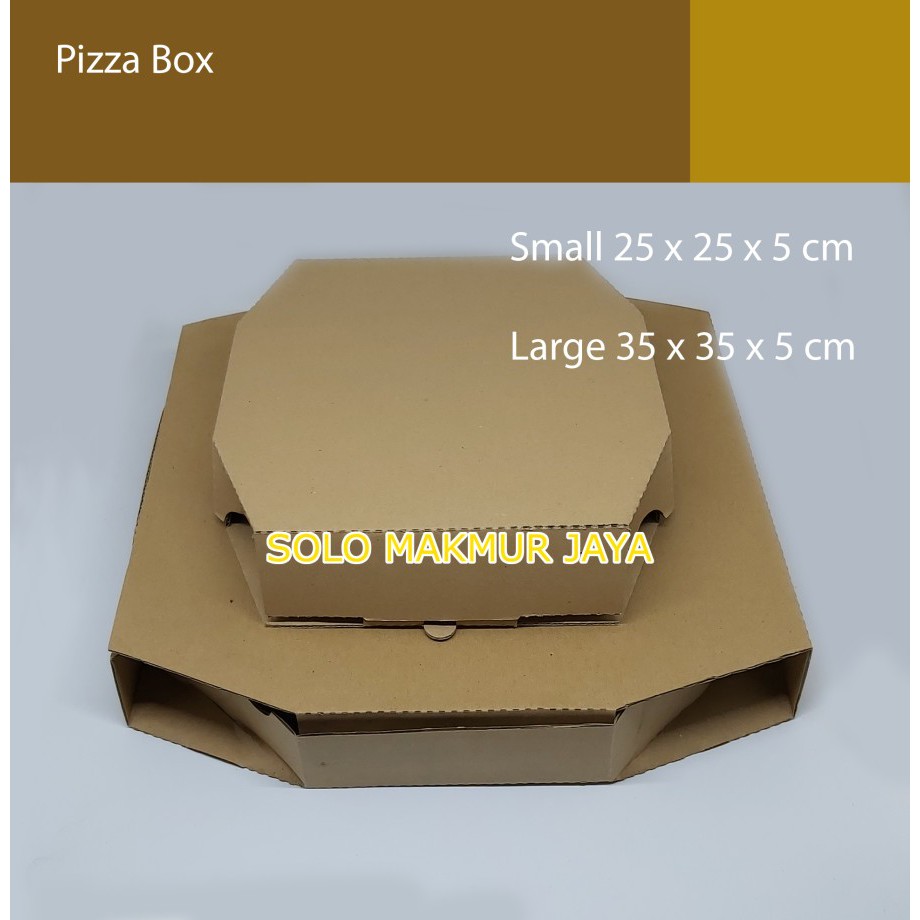 

Pizza Box Kotak Box isi 50 pcs