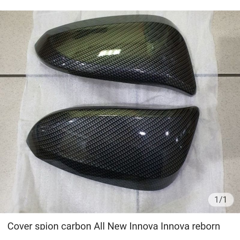COVER SPION CARBON ALLNEW INNOVA REBORN