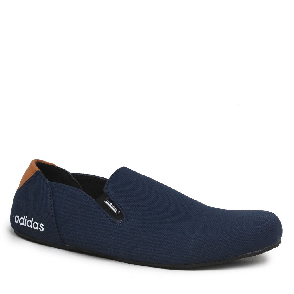 promo hemat!!sepatu pria kasual adidas simple sepatu slip on kerja santai rumahan termurah