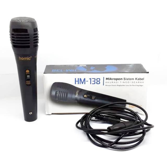 Mic / Mikrofon / Microphone kabel Homic HM-138 FREE KABEL