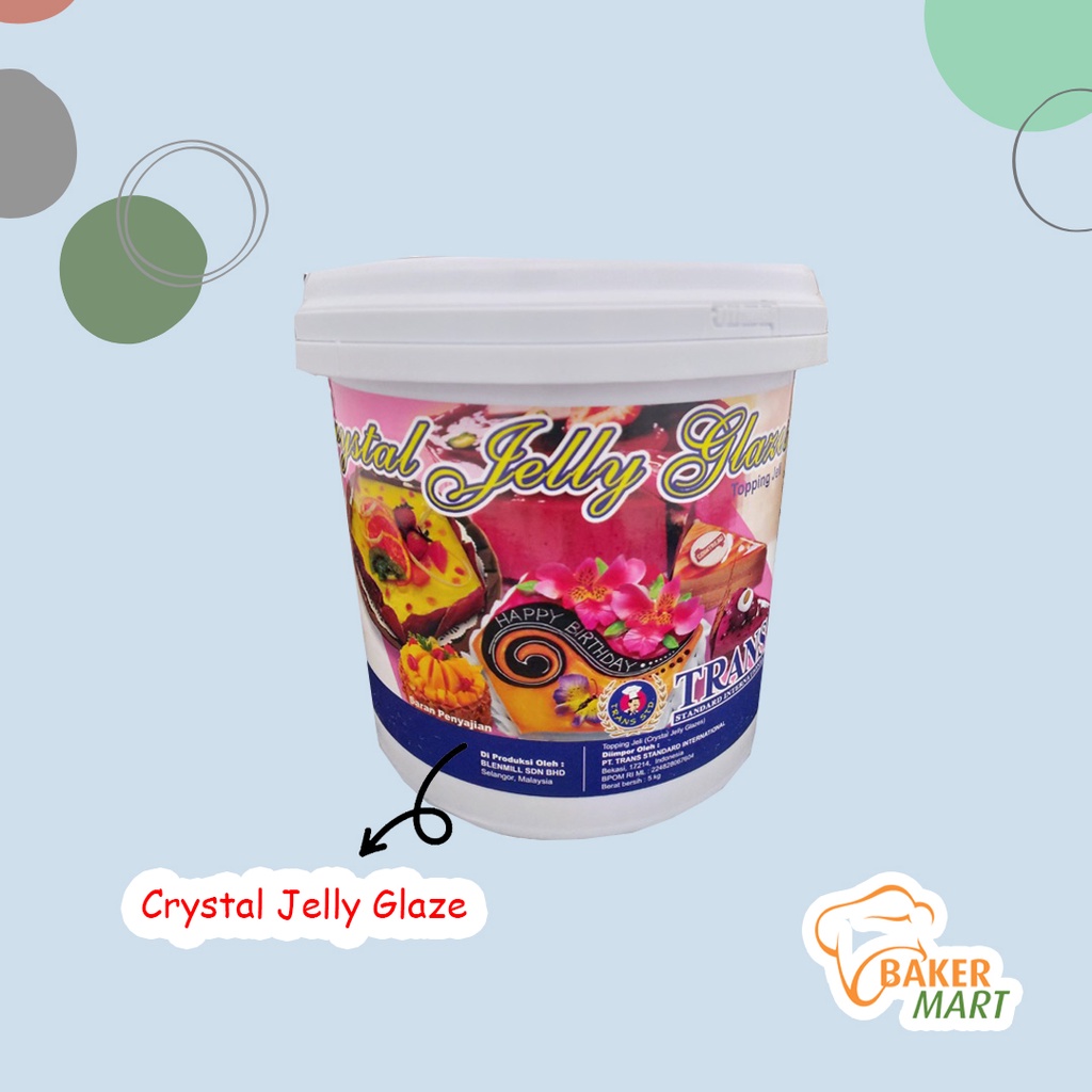 

Crystal Jelly Glaze Repack 250Gr