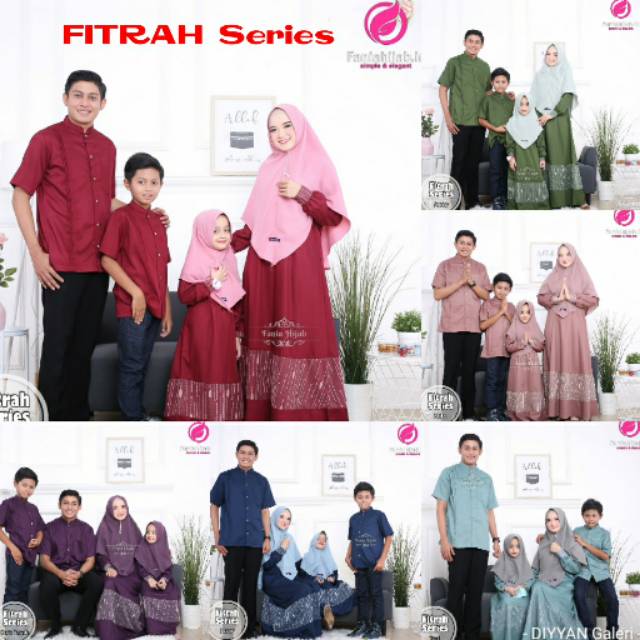 Sarimbit (bisa dibeli terpisah) 'Fitrah Series' By Fania Hijab