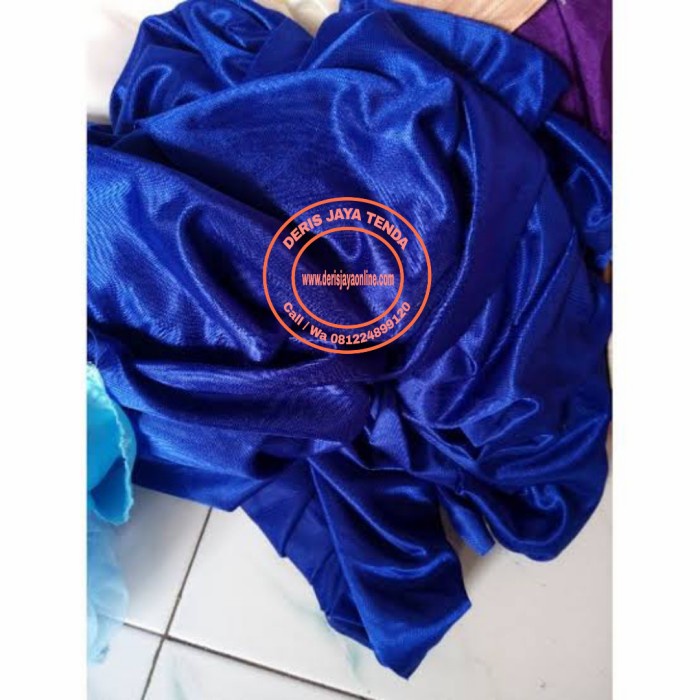

DISKON- BISA COD Bahan kain abutay/kain dekor/filamin/backdrop kiloan - Biru