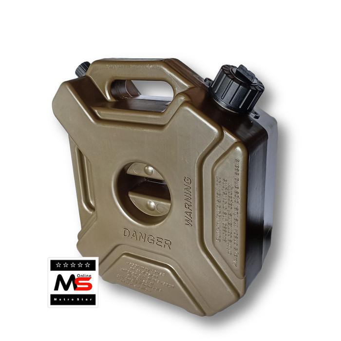 Jerigen Plastik 5 liter cocok untuk cadangan Bensin Motor