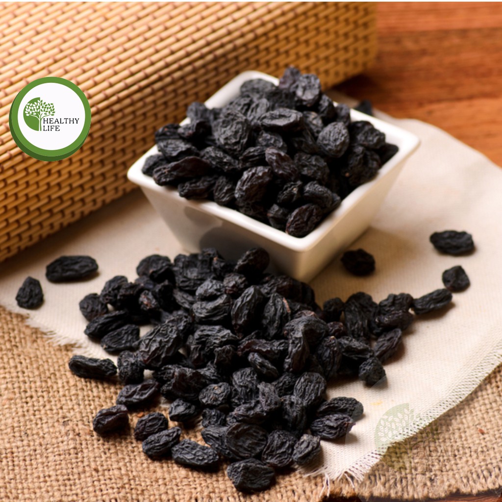 Organic Seedless Black Raisin 100 gr