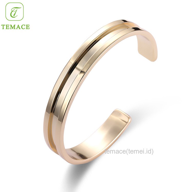 GELANG WANITA TITANIUM SILVER KOLONG MONDIAL TETES