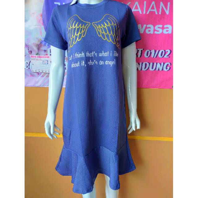 Kaos Tunik Import Premium Burberry