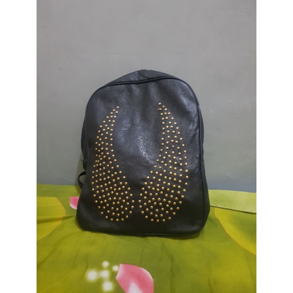 ransel gnb leather preloved